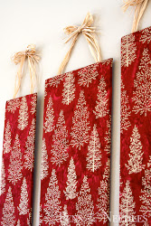 christmas wall diy simple decorations decor fabric foam hanging board paper holiday cheap hangings wrapping decorating easy cards idea inexpensive