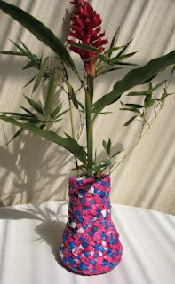 plastic bag woven basket plastic bag woven basket
