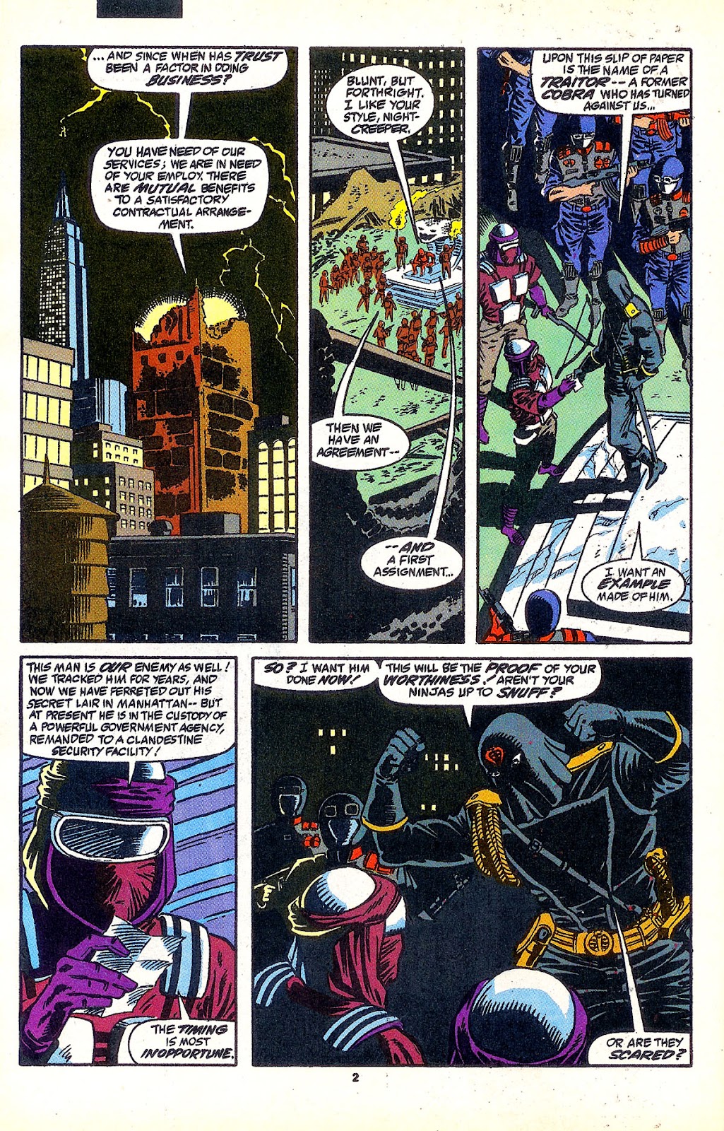 G.I. Joe: A Real American Hero issue 107 - Page 3