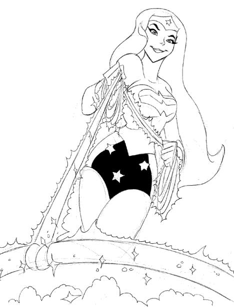 From The Trusty Escape Art Files: Wonder Woman A Go-Go