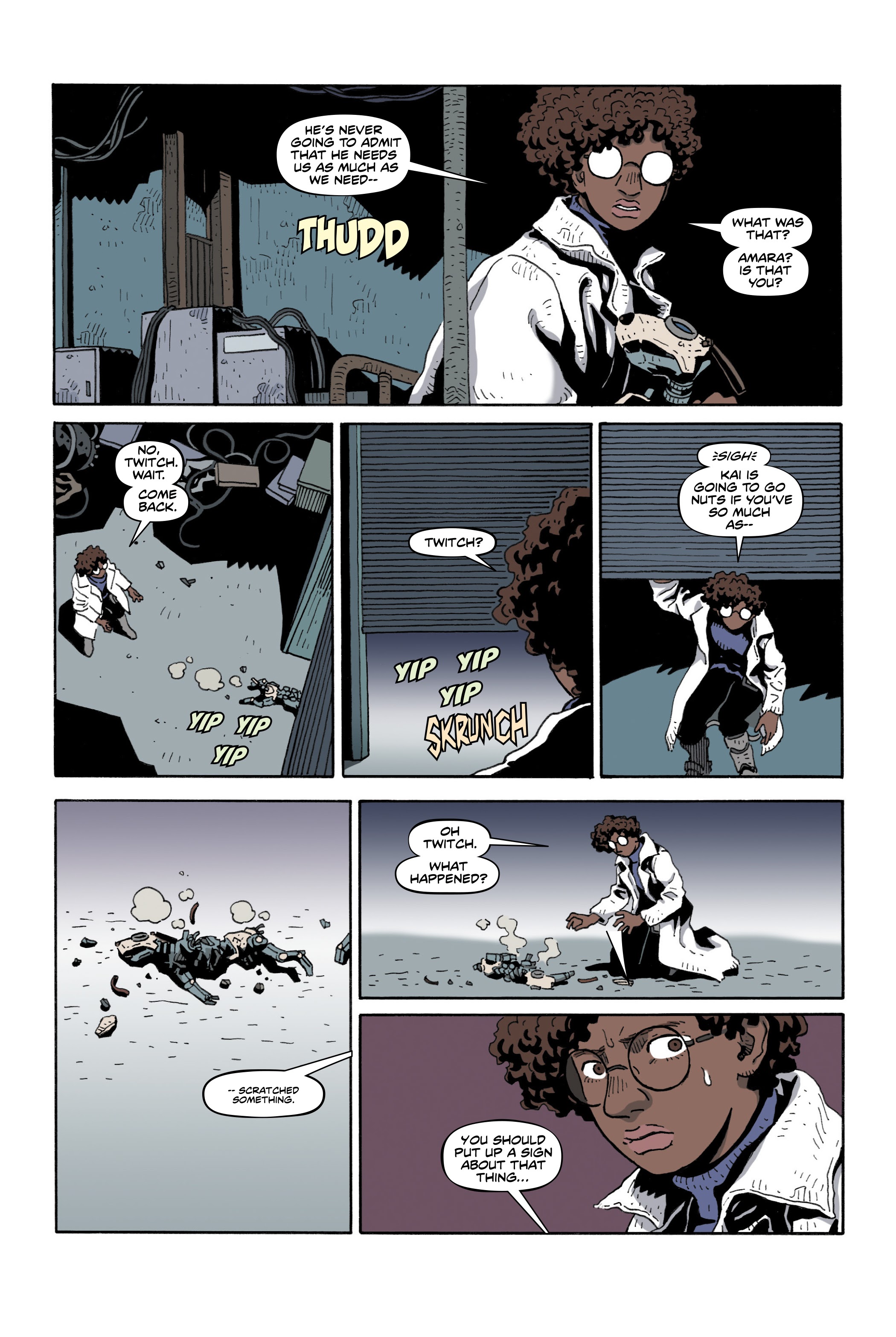 Read online Pacific Rim: Amara comic -  Issue # TPB - 57
