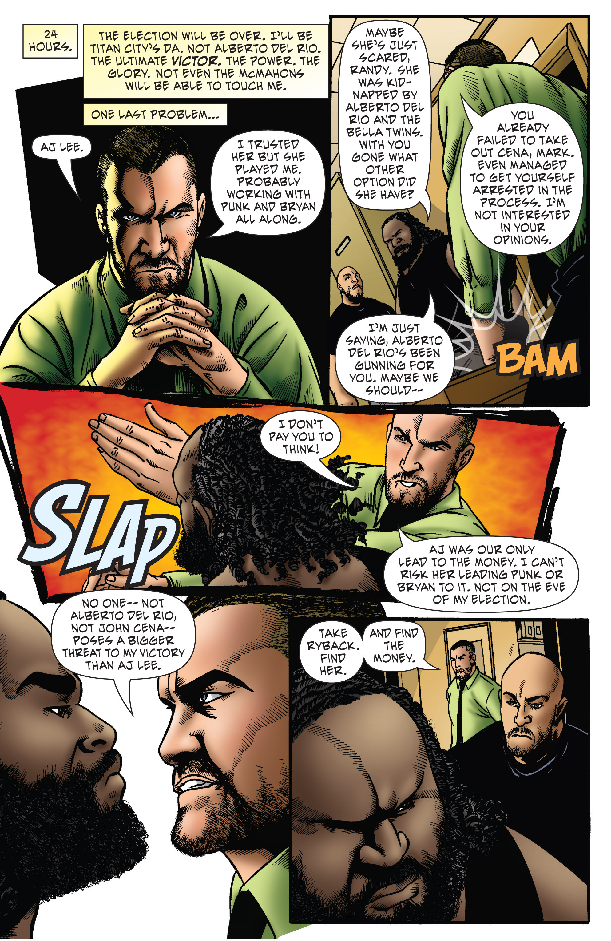 Read online WWE Superstars comic -  Issue #4 - 9