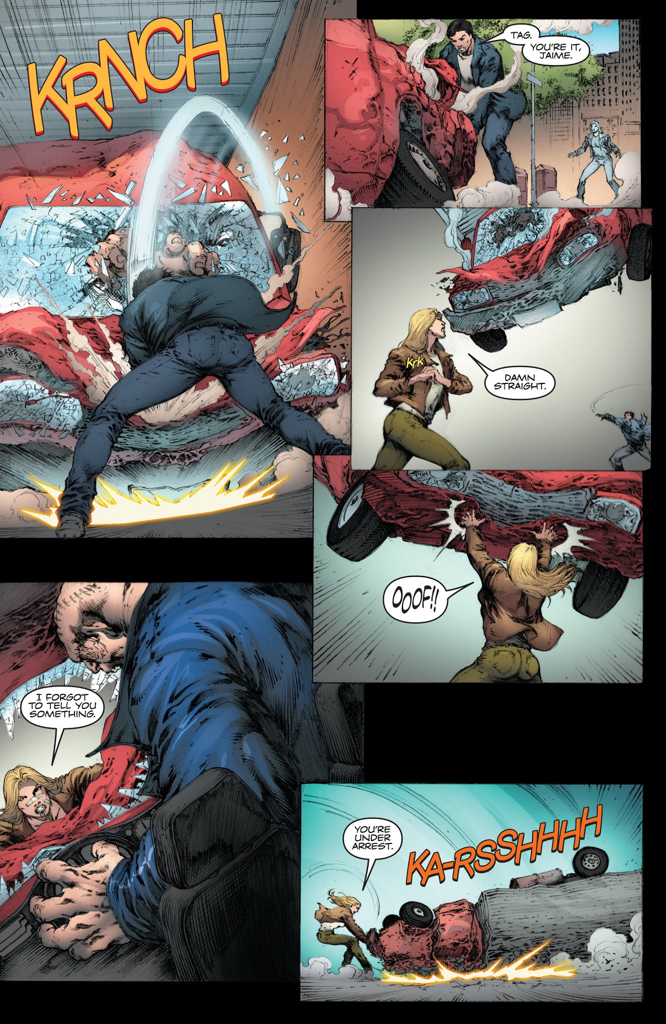 Read online The Bionic Man vs. The Bionic Woman comic -  Issue # TPB - 95