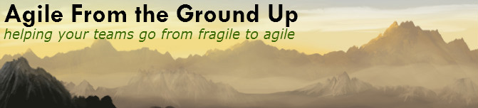 Agile From The Ground Up