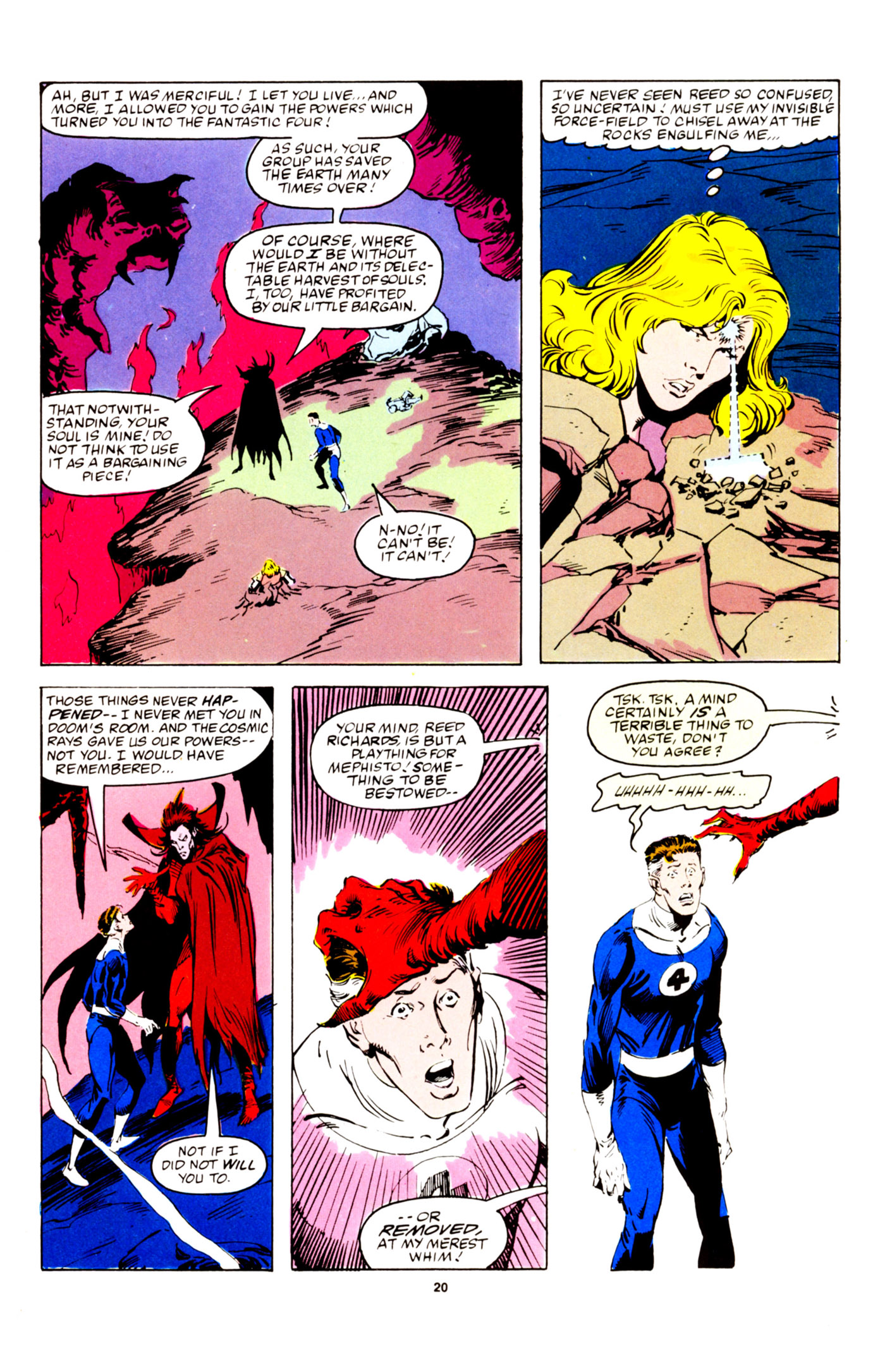 Read online Mephisto Vs. ... comic -  Issue #1 - 21