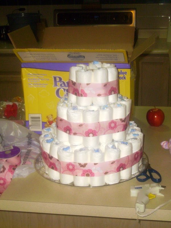 Craft Envy Diaper Cake Tutorial
