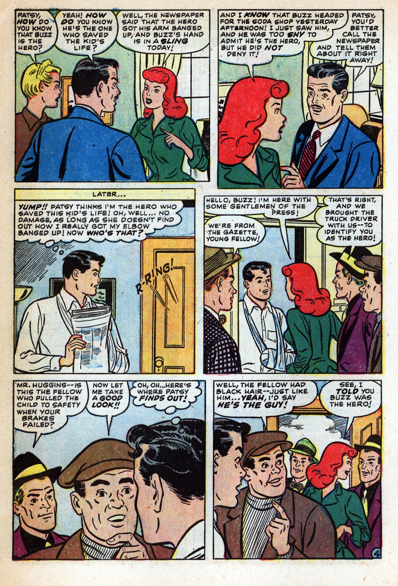 Read online Patsy and her Pals comic -  Issue #8 - 6