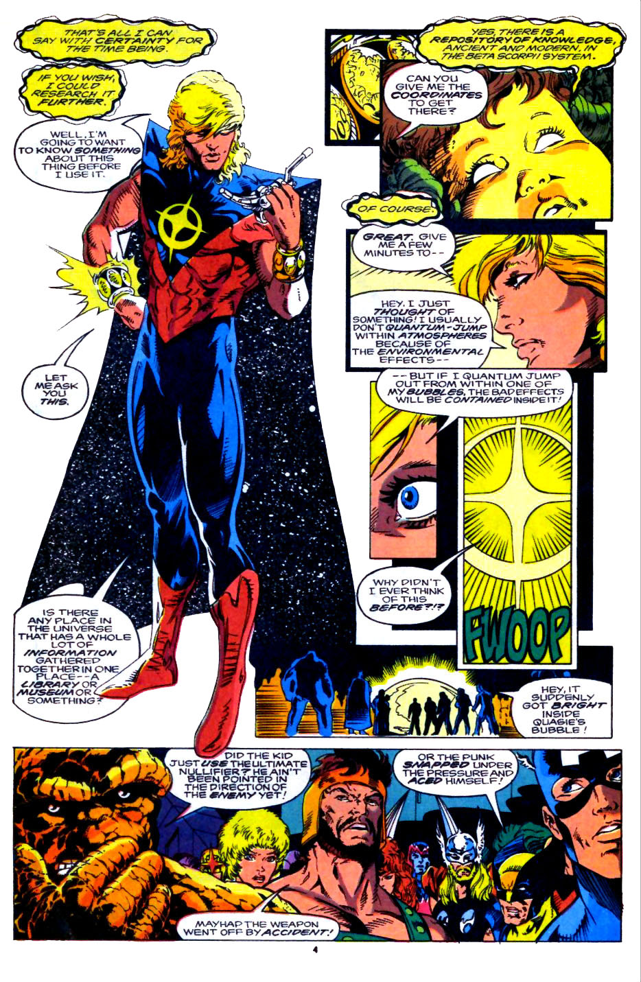 Read online Quasar comic -  Issue #39 - 5