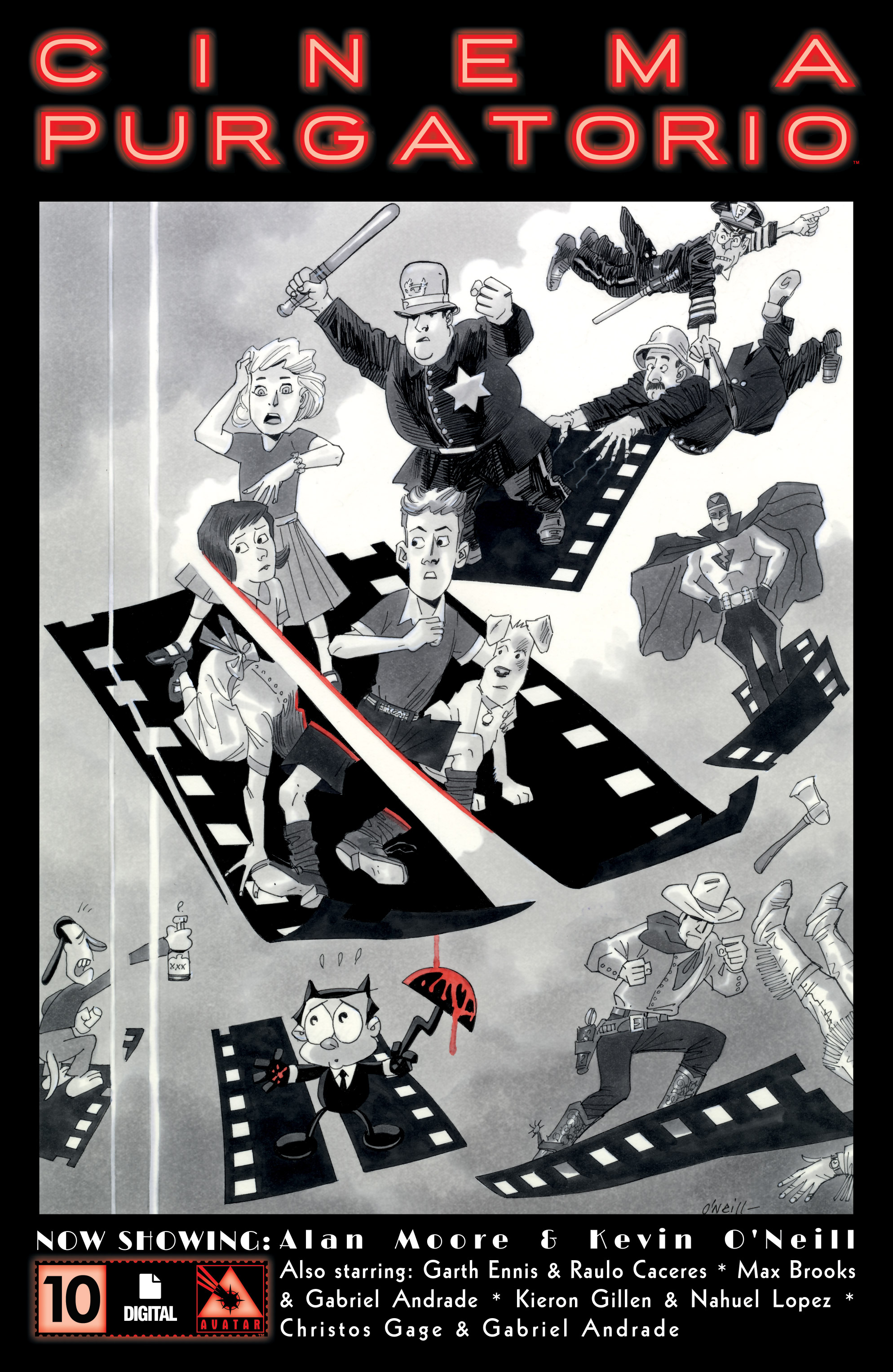 Read online Alan Moore's Cinema Purgatorio comic -  Issue #10 - 1