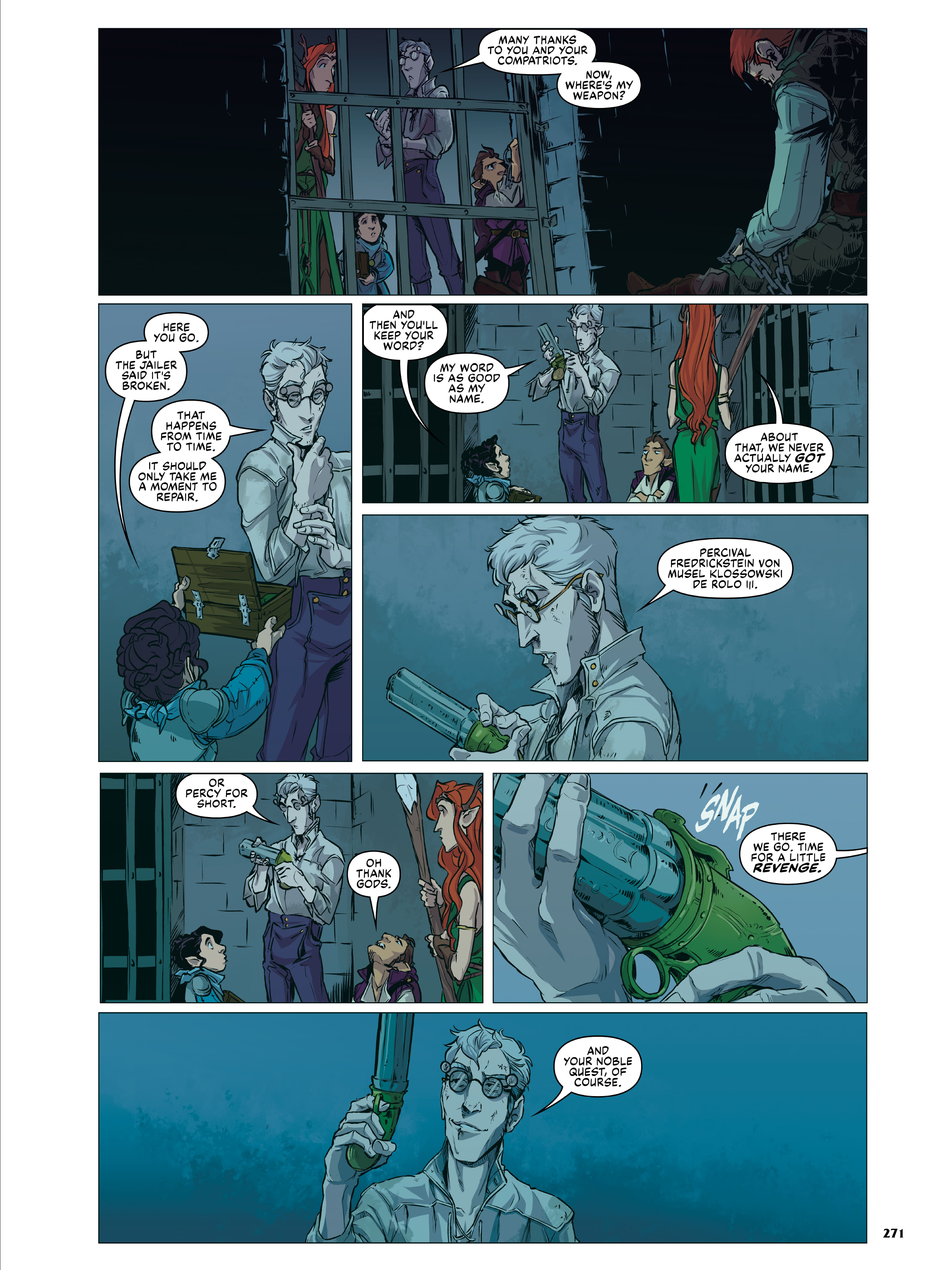 Read online Critical Role Vox Machina Origins comic -  Issue # (2019) _TPB Library Edition (Part 3) - 72