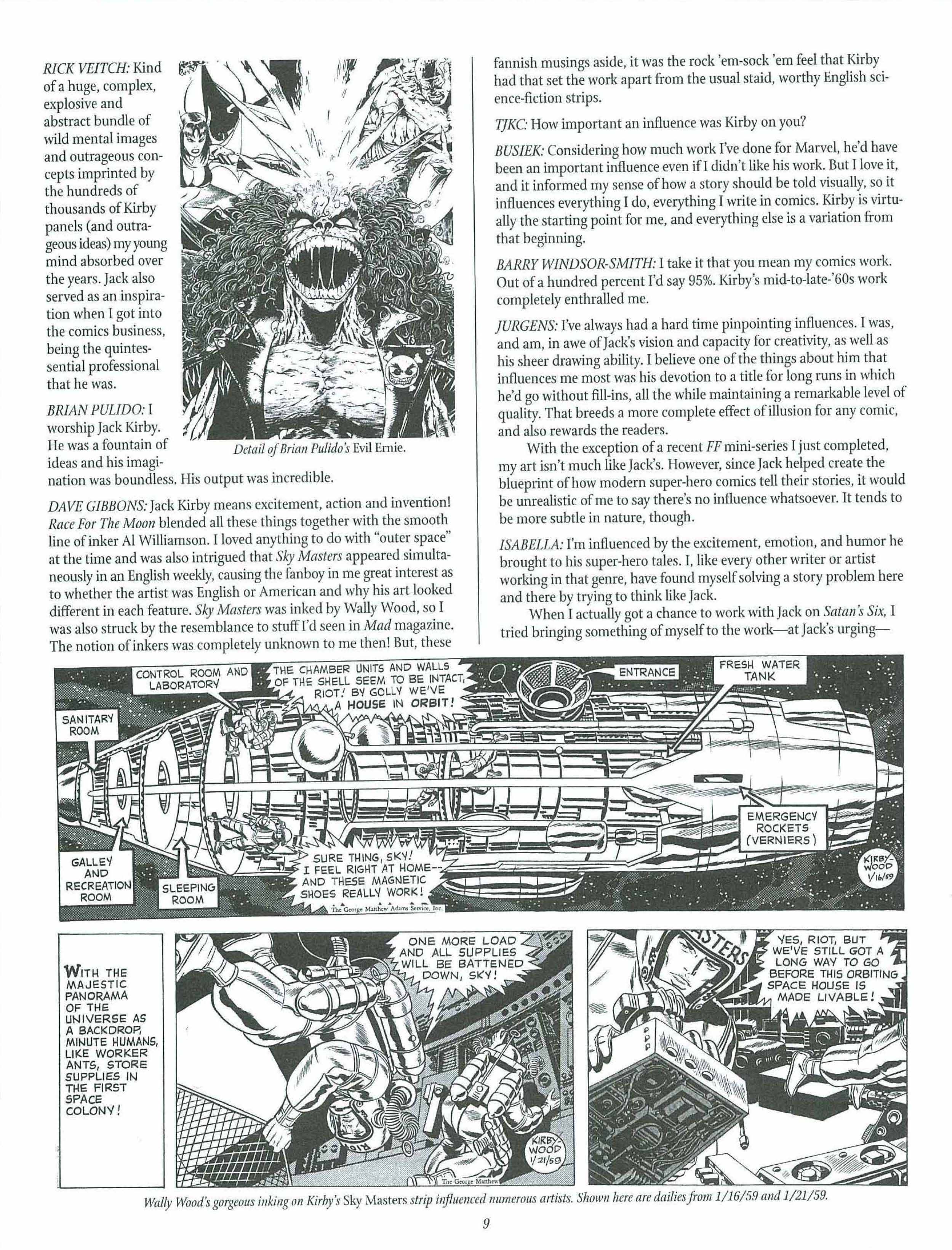 Read online The Jack Kirby Collector comic -  Issue #27 - 9