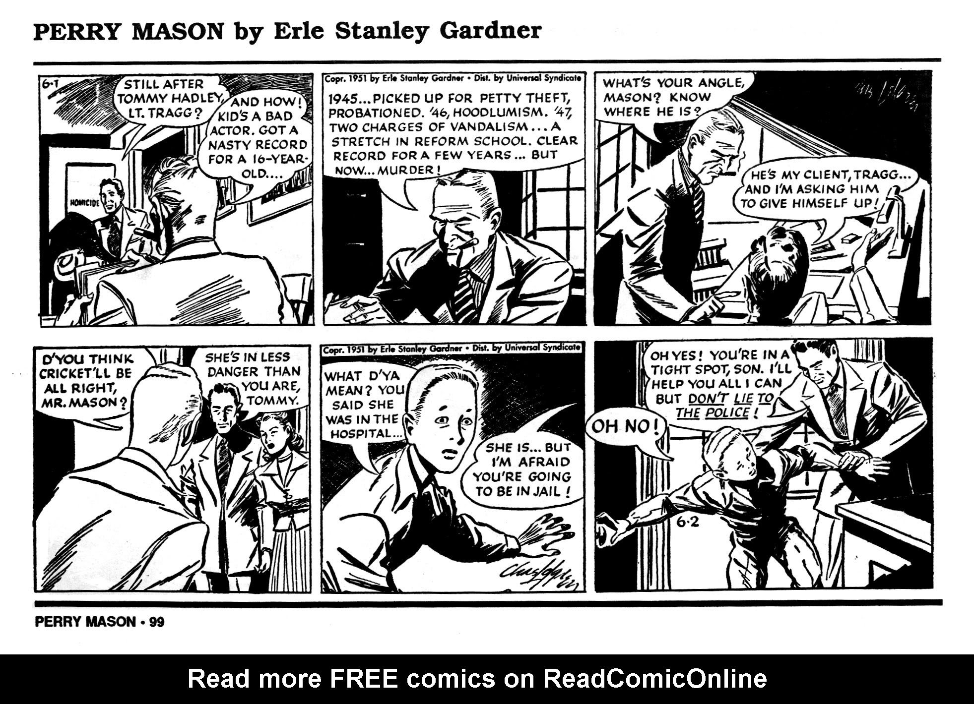 Read online Four Cases of Murder comic -  Issue # TPB - 107