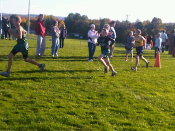 My son Vincent at a cross country meet