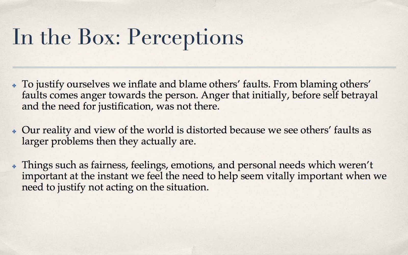 Skyes The Limit: Leadership & Self Deception Power Point