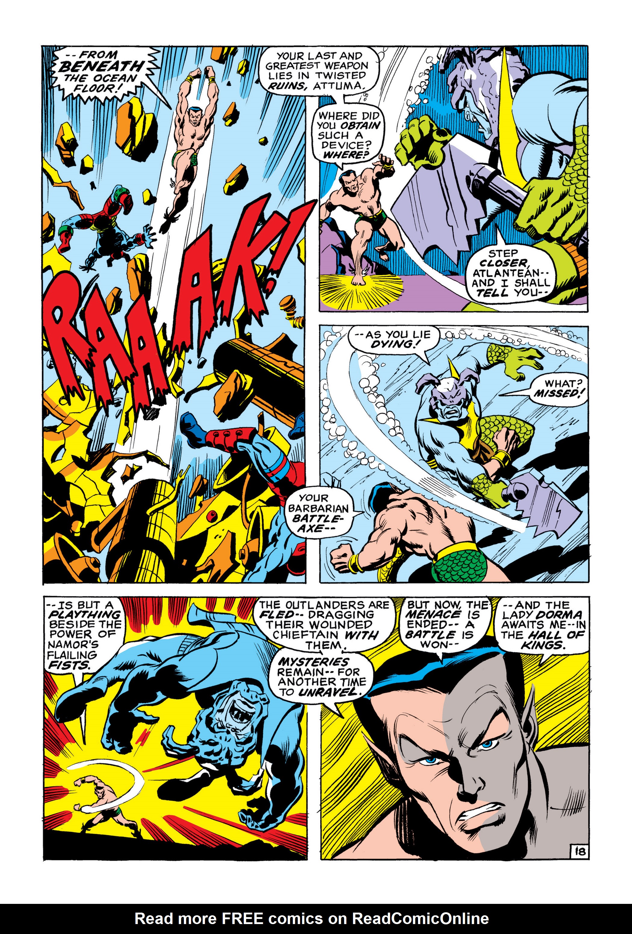 Read online Marvel Masterworks: The Sub-Mariner comic -  Issue # TPB 5 (Part 3) - 38