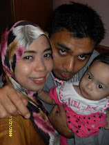 me, hubby and our beloved daughter, Hannan