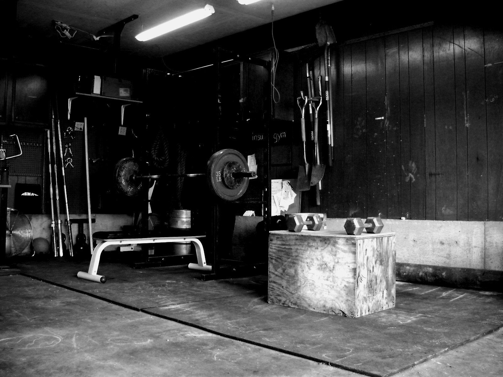 insular gym OLD SCHOOL