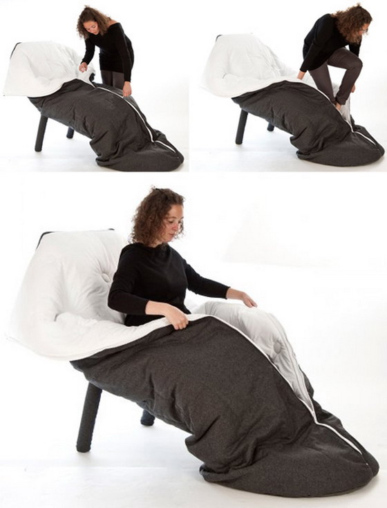 Cool Chair Likes a Sleeping Cocoon