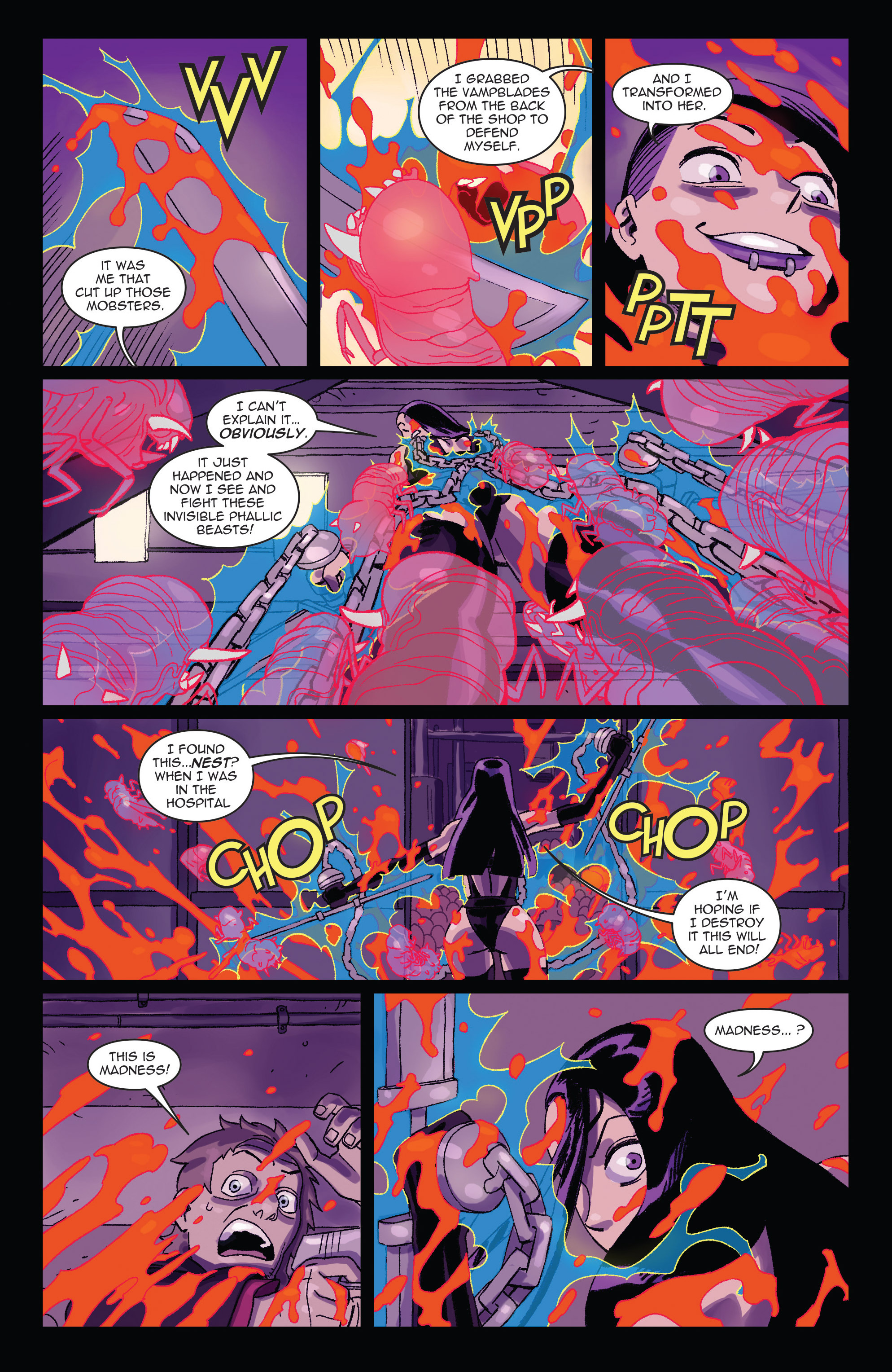 Read online Vampblade comic -  Issue #4 - 16