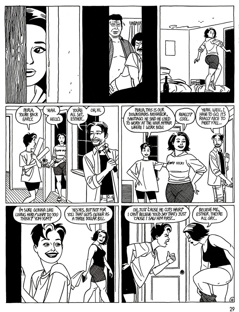 Read online Love and Rockets (1982) comic -  Issue #45 - 31