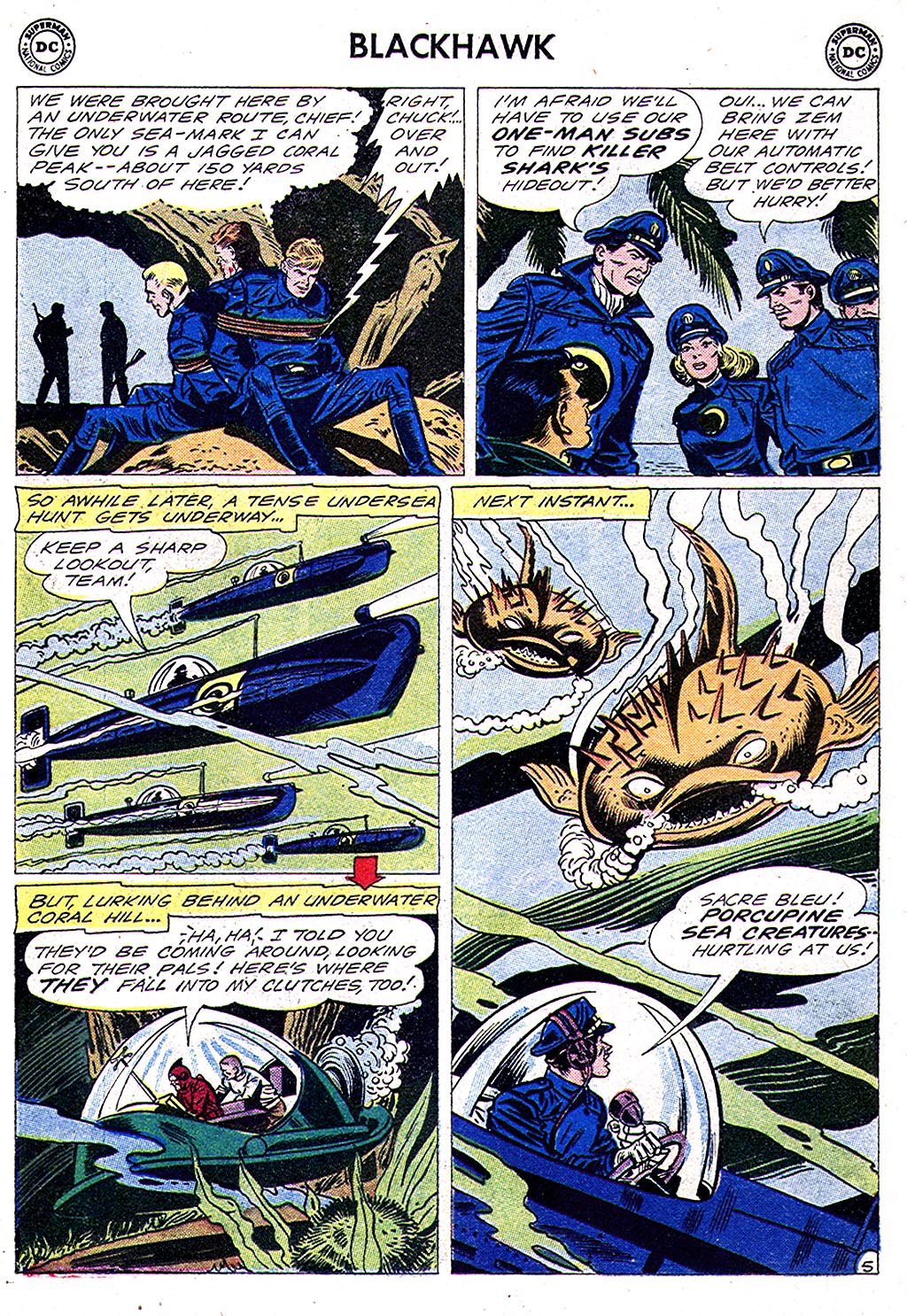 Read online Blackhawk (1957) comic -  Issue #170 - 7