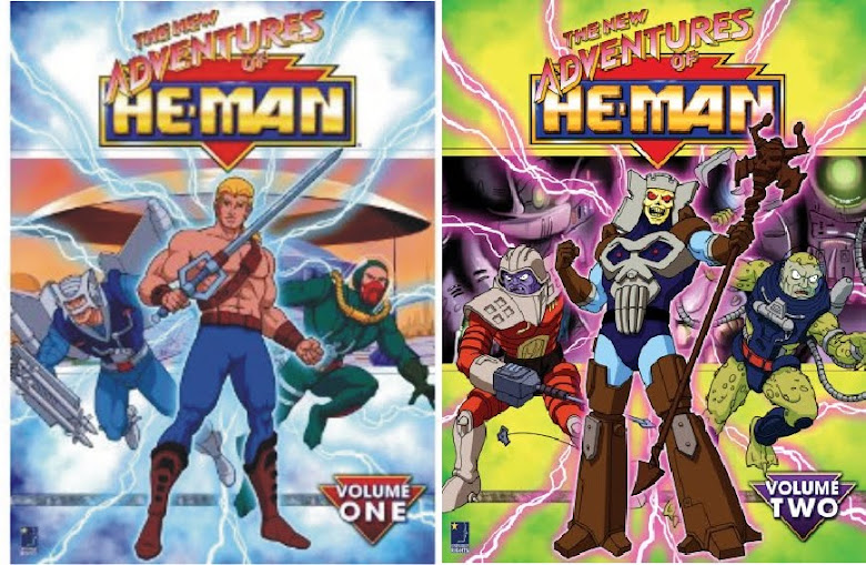 DVDs New Adventures of He-Man (Vol. 1 y Vol. 2)