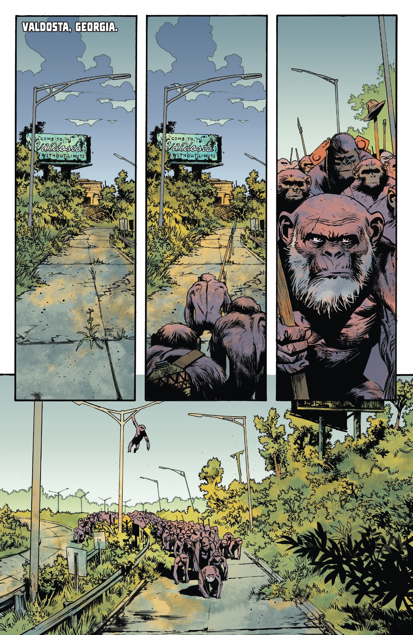 Read online War for the Planet of the Apes comic -  Issue #2 - 9