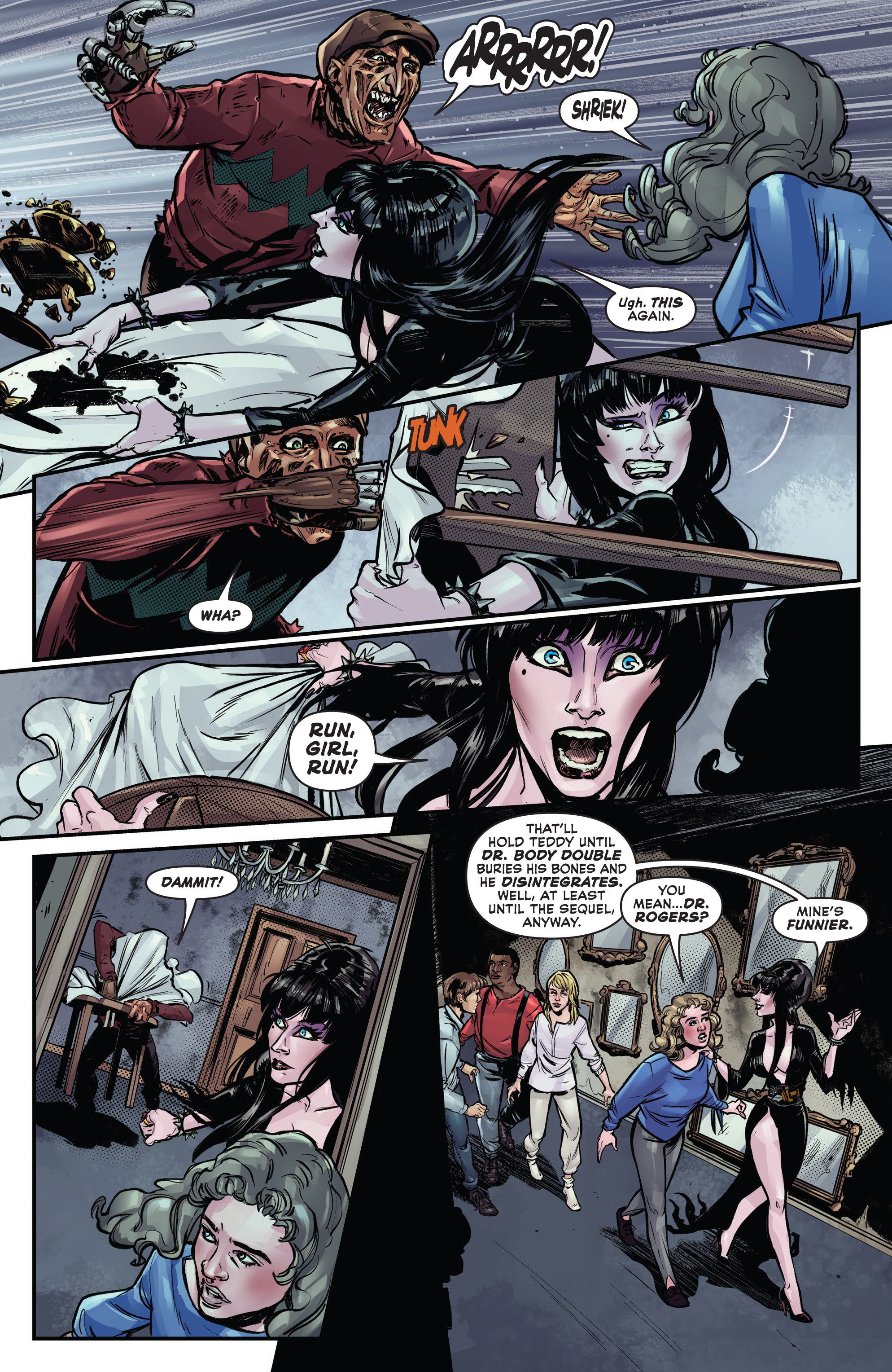 Read online Elvira in Horrorland comic -  Issue #4 - 15