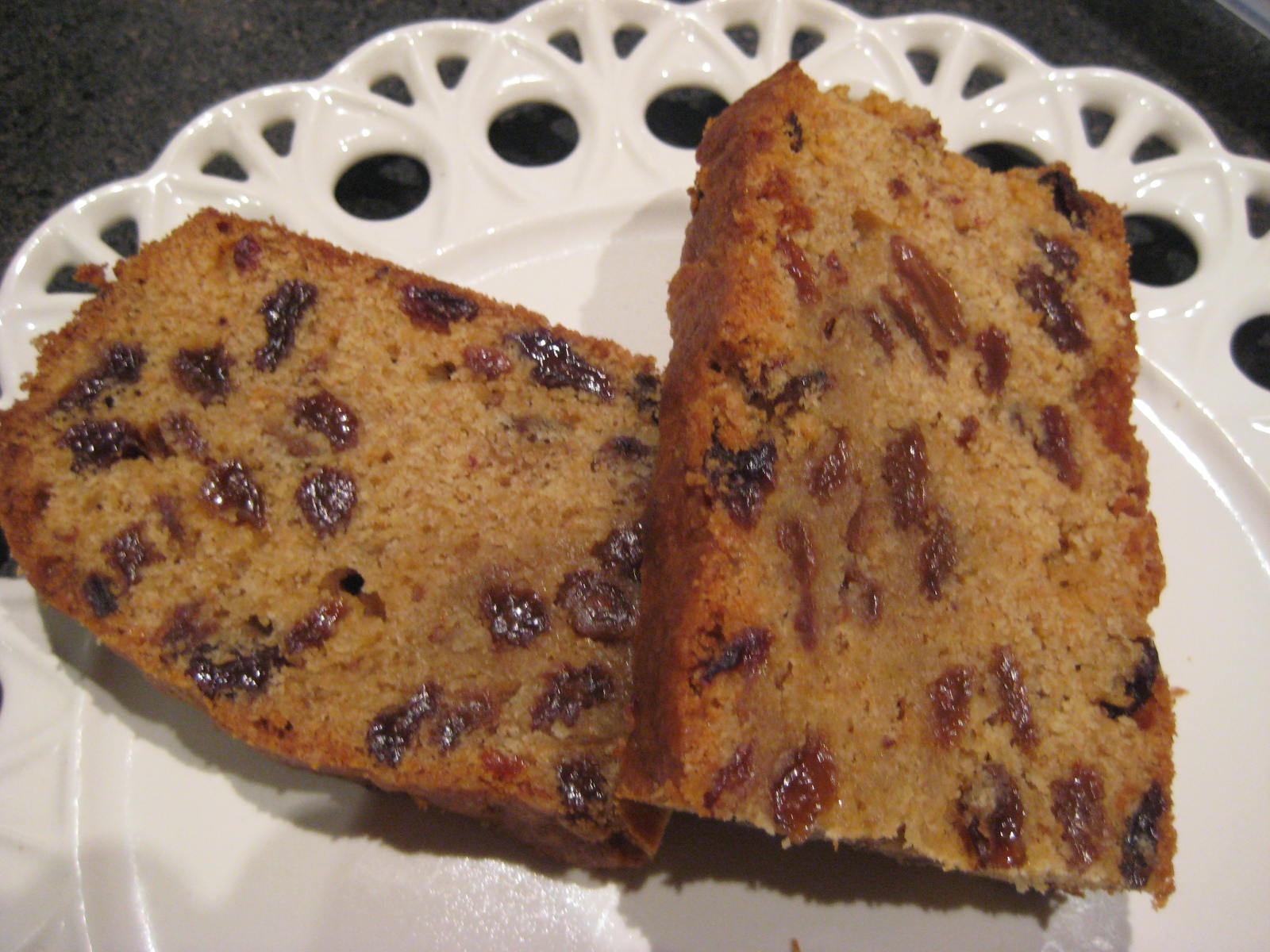 Lovely Wee Days Thursday baking sultana cake