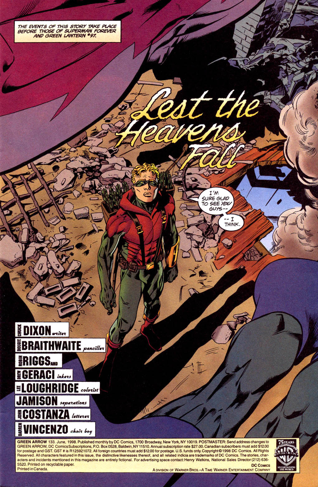 Read online Green Arrow (1988) comic -  Issue #133 - 2