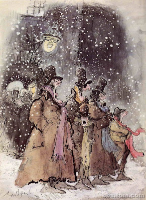 Ronald Searle Tribute More Dickens