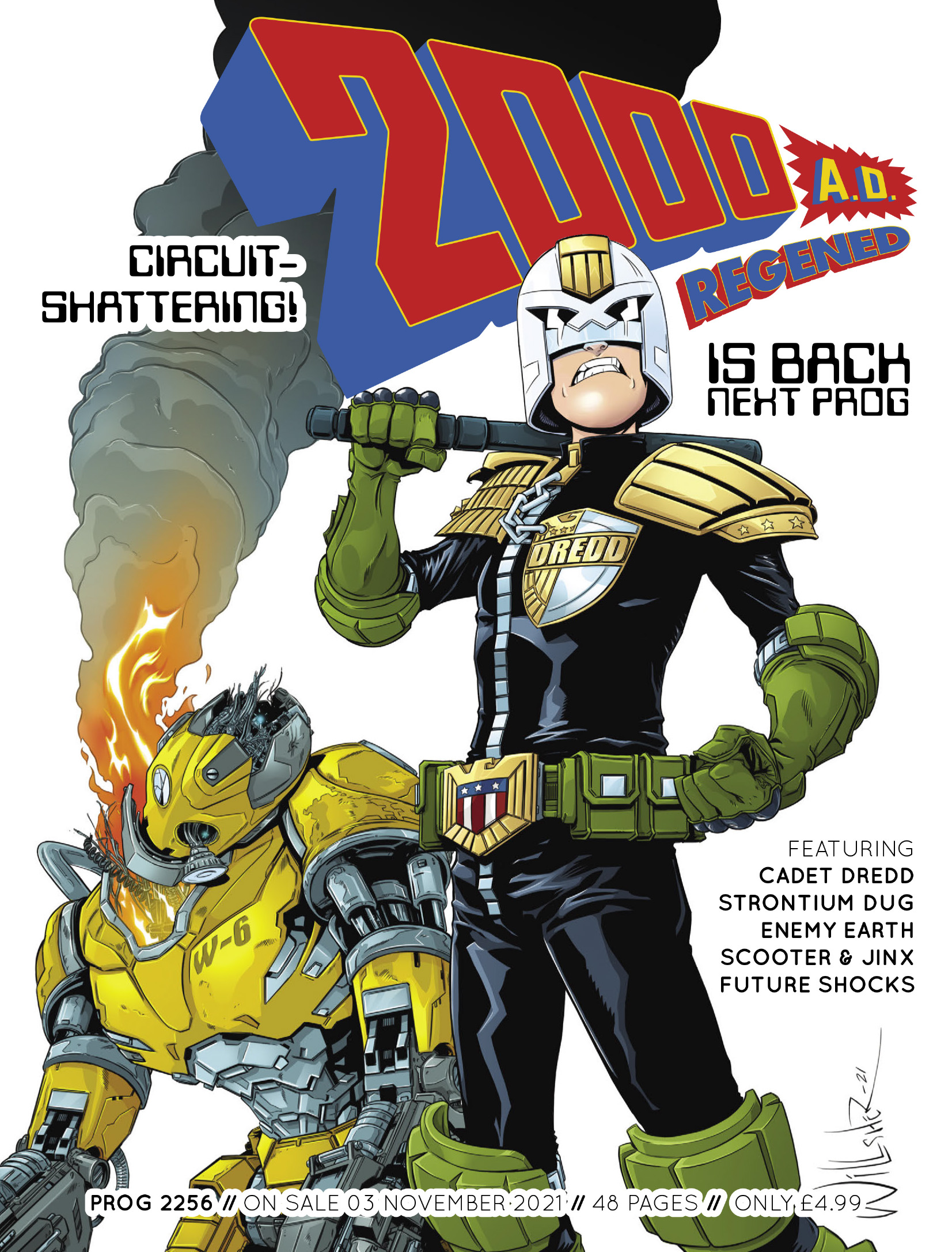 Read online 2000 AD comic -  Issue #2255 - 32