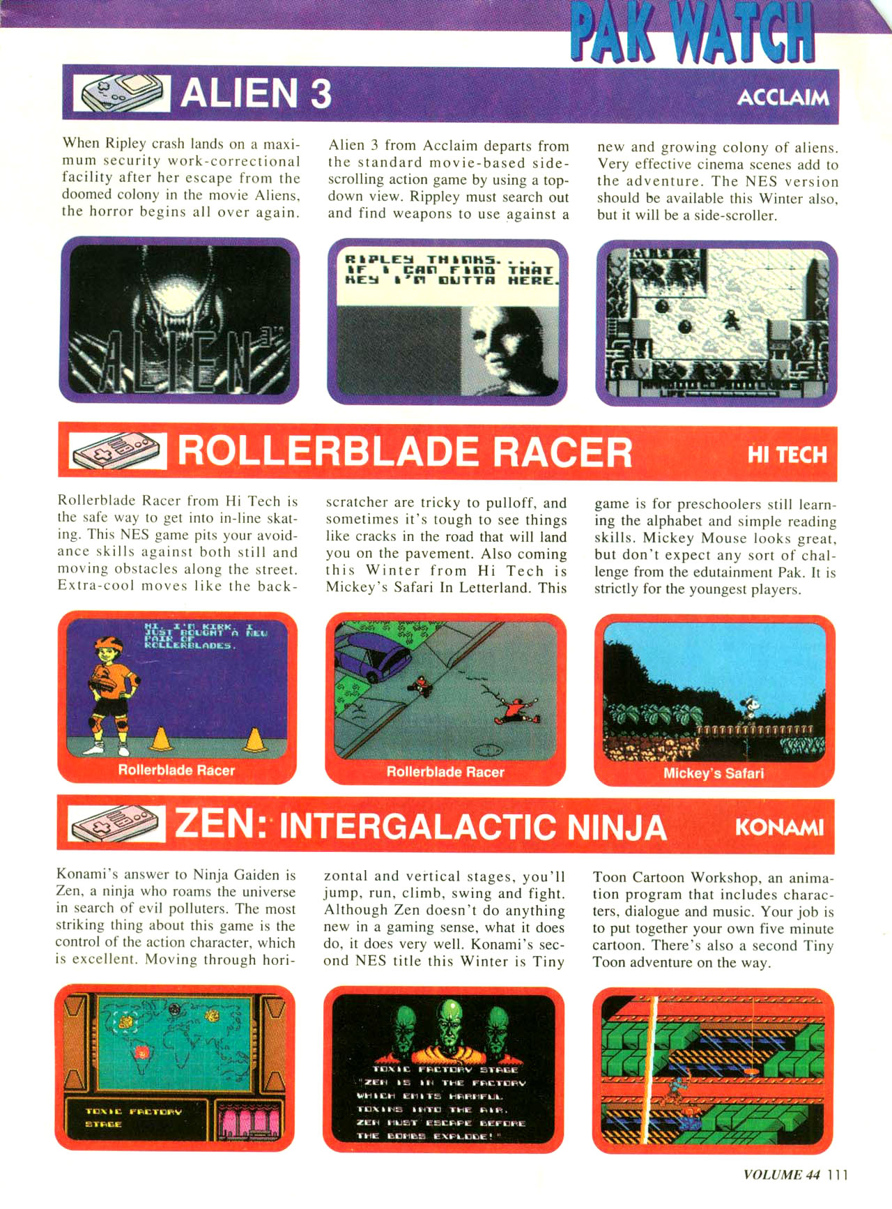 Read online Nintendo Power comic -  Issue #44 - 167