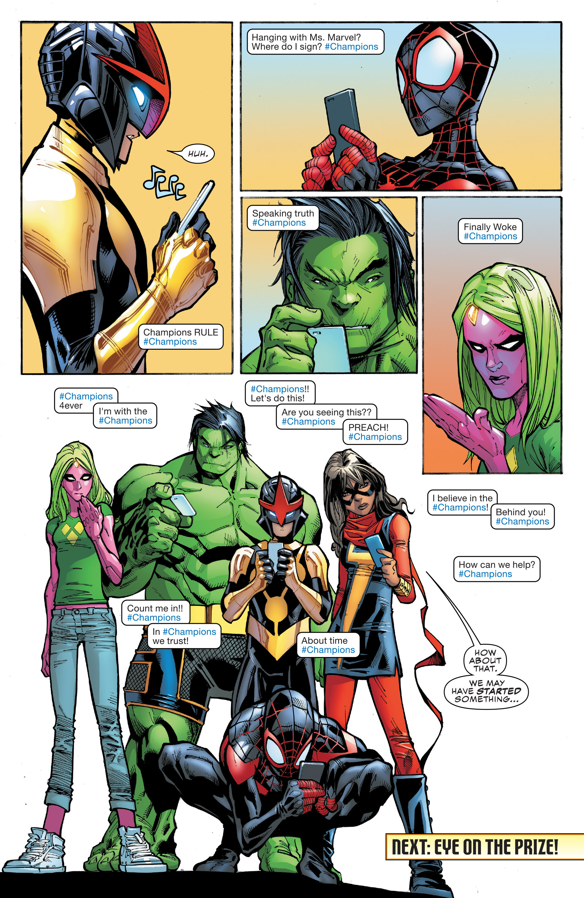 Read online Champions (2016) comic -  Issue #1 - 33