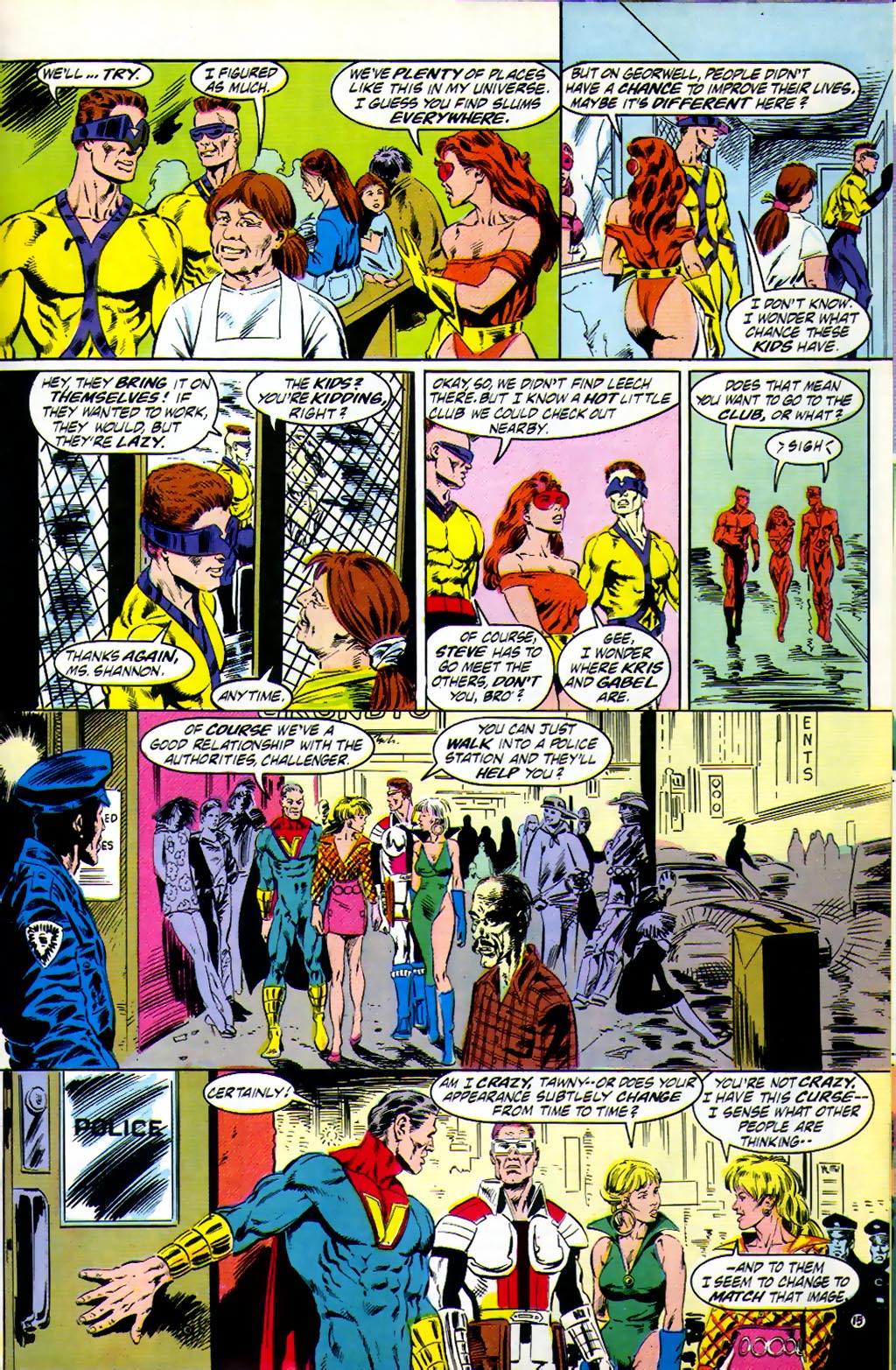Read online Hero Alliance & Justice Machine: Identity Crisis comic -  Issue # Full - 18