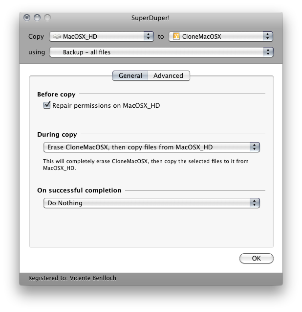 bloquear Sabueso exégesis Exprime la manzana: Cómo clonar el disco duro del Mac.