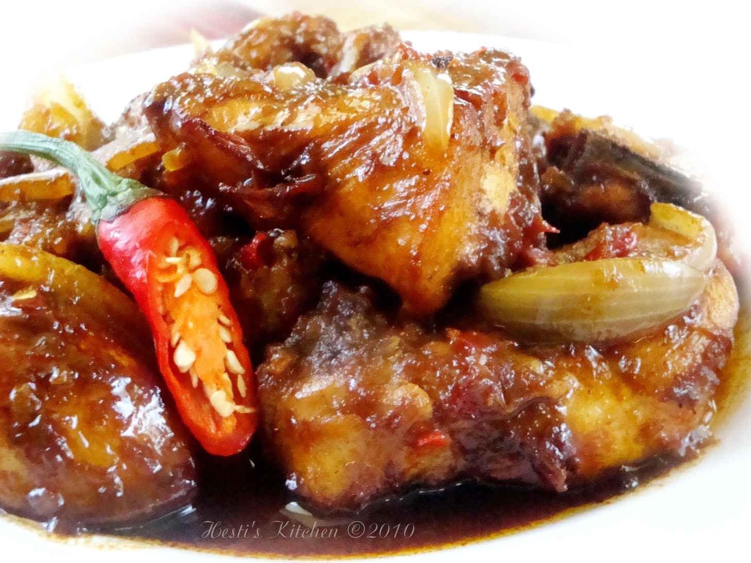 HESTI S KITCHEN yummy for your tummy Ayam  Goreng Kecap 