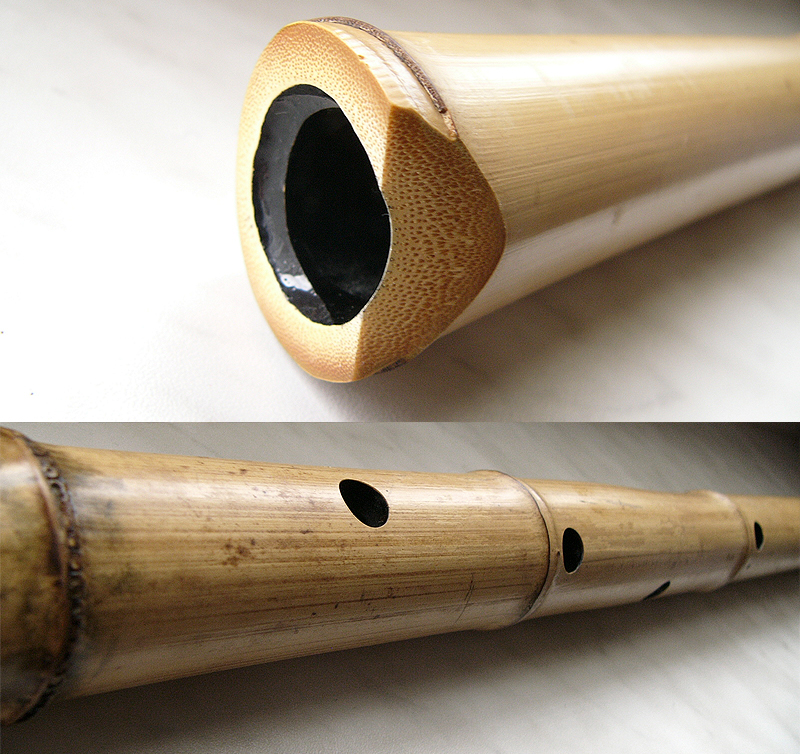 Jinashi Shakuhachi 地なし尺八 New 2.33 jinashi shakuhachi / A