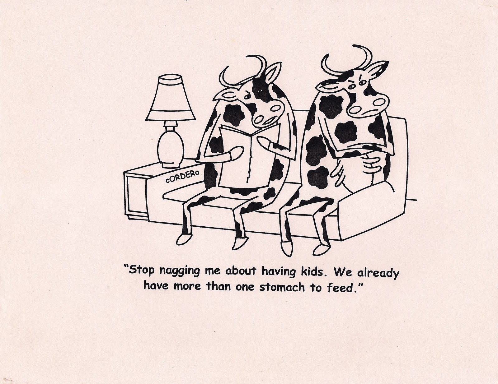 The Art Of A Lamb Gag Cartoons.