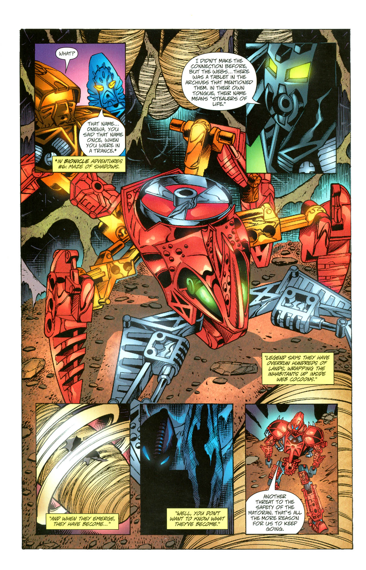 Read online Bionicle comic -  Issue #22 - 6