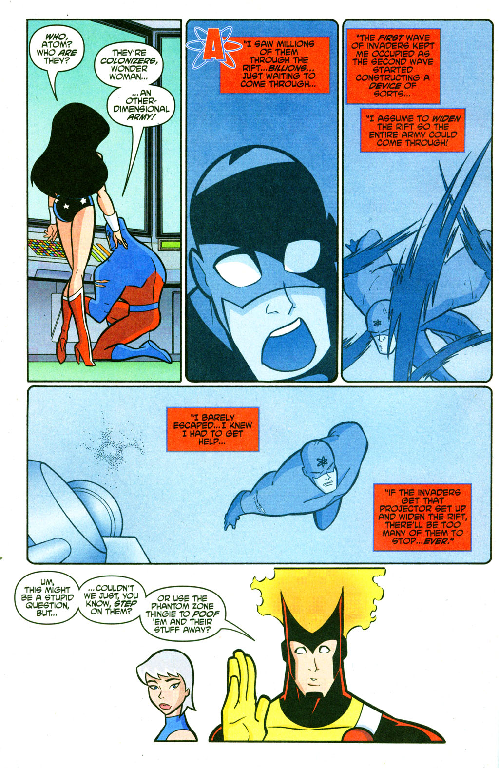 Read online Justice League Unlimited comic -  Issue #3 - 7
