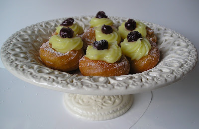 Dolci a go go: mini zeppole di San Giuseppe al forno