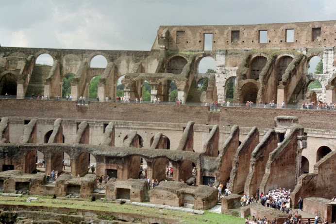 the Colosseum, Rome, Italy