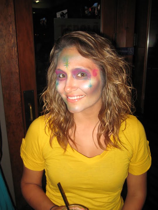 Airbrushing / Bodypainting for Espolon Tequila launch party in North Park