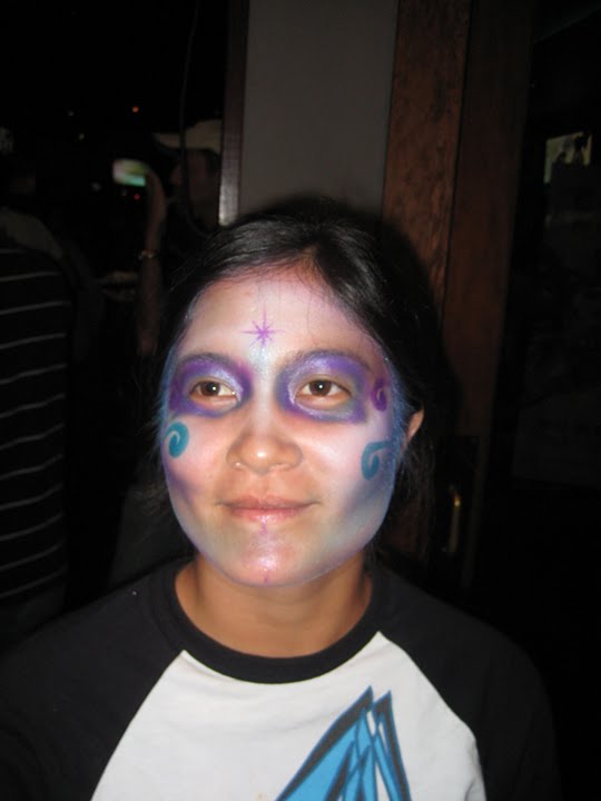 Airbrushing / Bodypainting for Espolon Tequila launch party in North Park