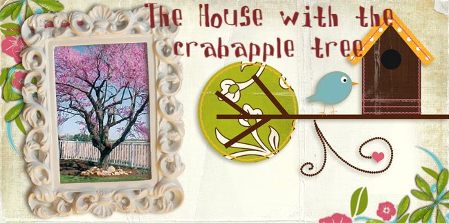 The house with the crabapple tree