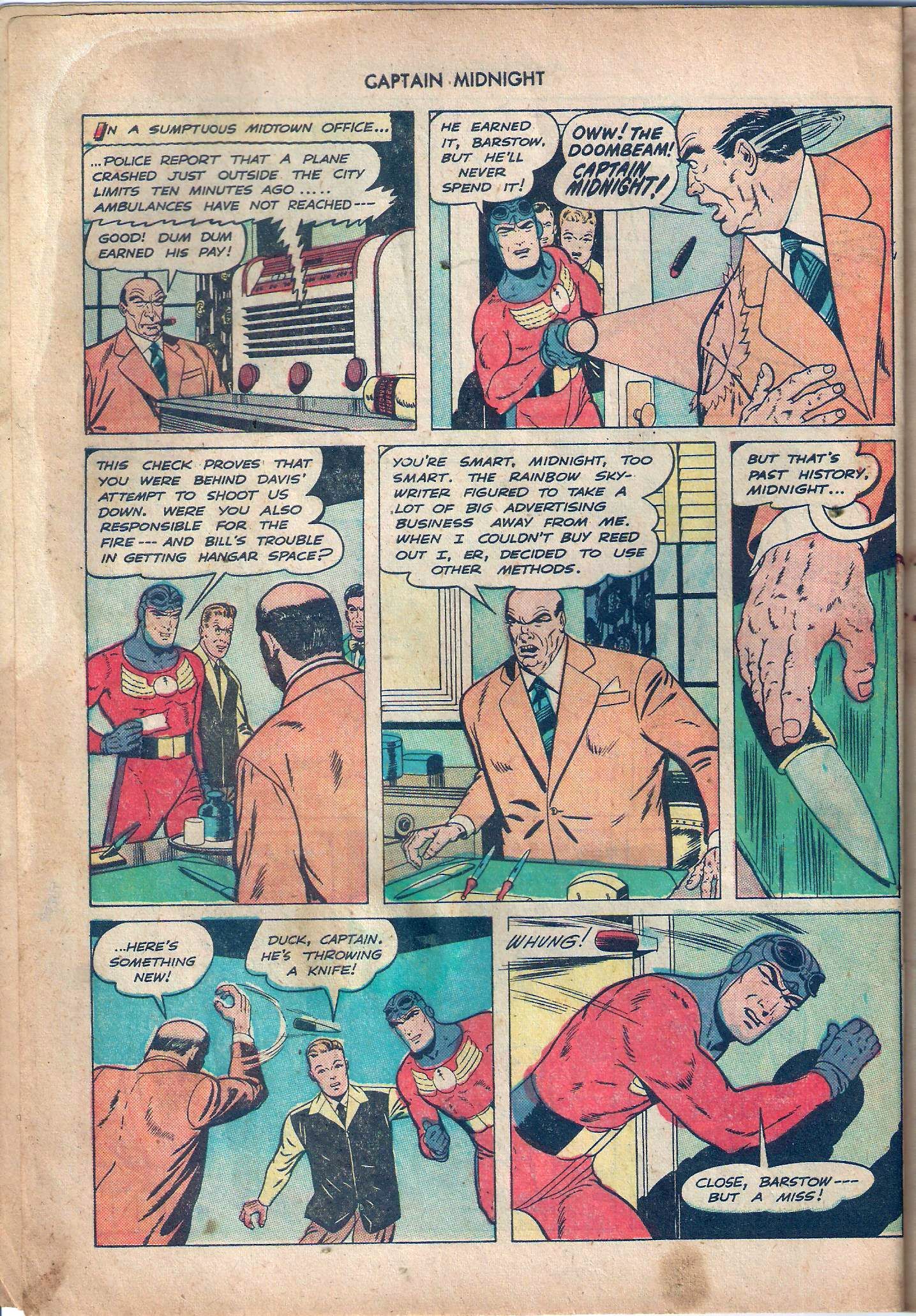 Read online Captain Midnight (1942) comic -  Issue #59 - 9