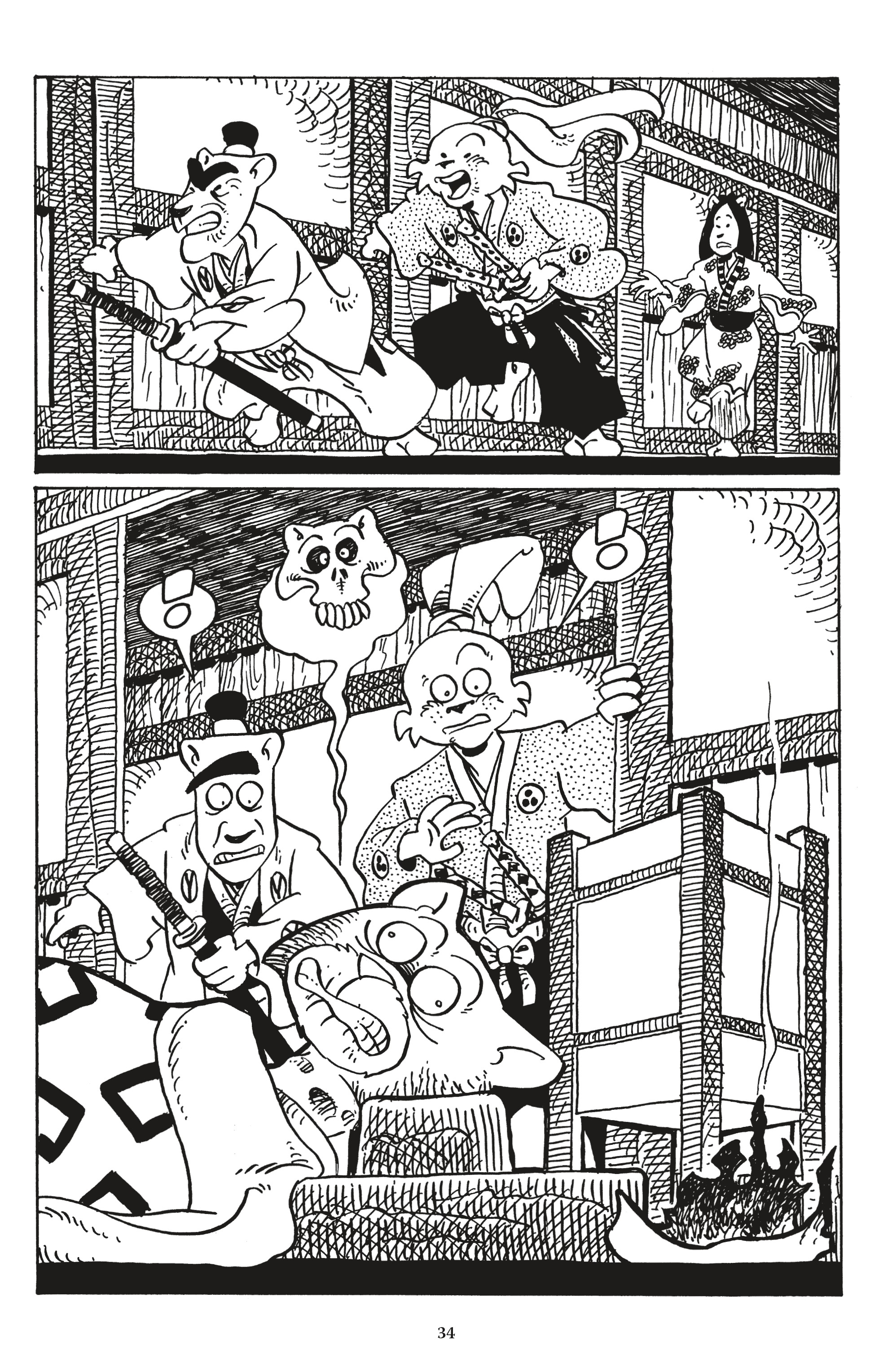 Read online The Usagi Yojimbo Saga comic -  Issue # TPB 8 (Part 1) - 34