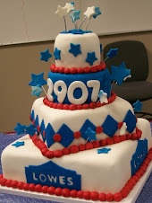 Lowe's 1st Anniversary cake