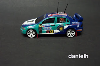 danielh modelmeister: HW Custom Evo7 Proton Pert Rally Car (Rally of